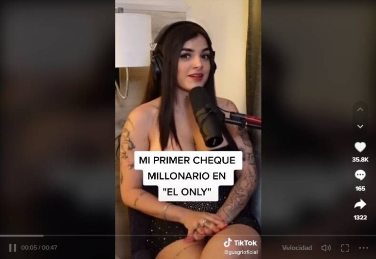 Karely Ruiz revela cuánto recibió en su primer cheque de Only Fans