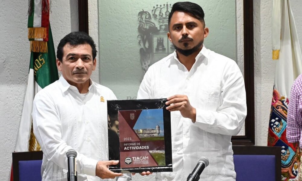Recibe Congreso Informe Anual de Justicia Administrativa – Cauce Campeche